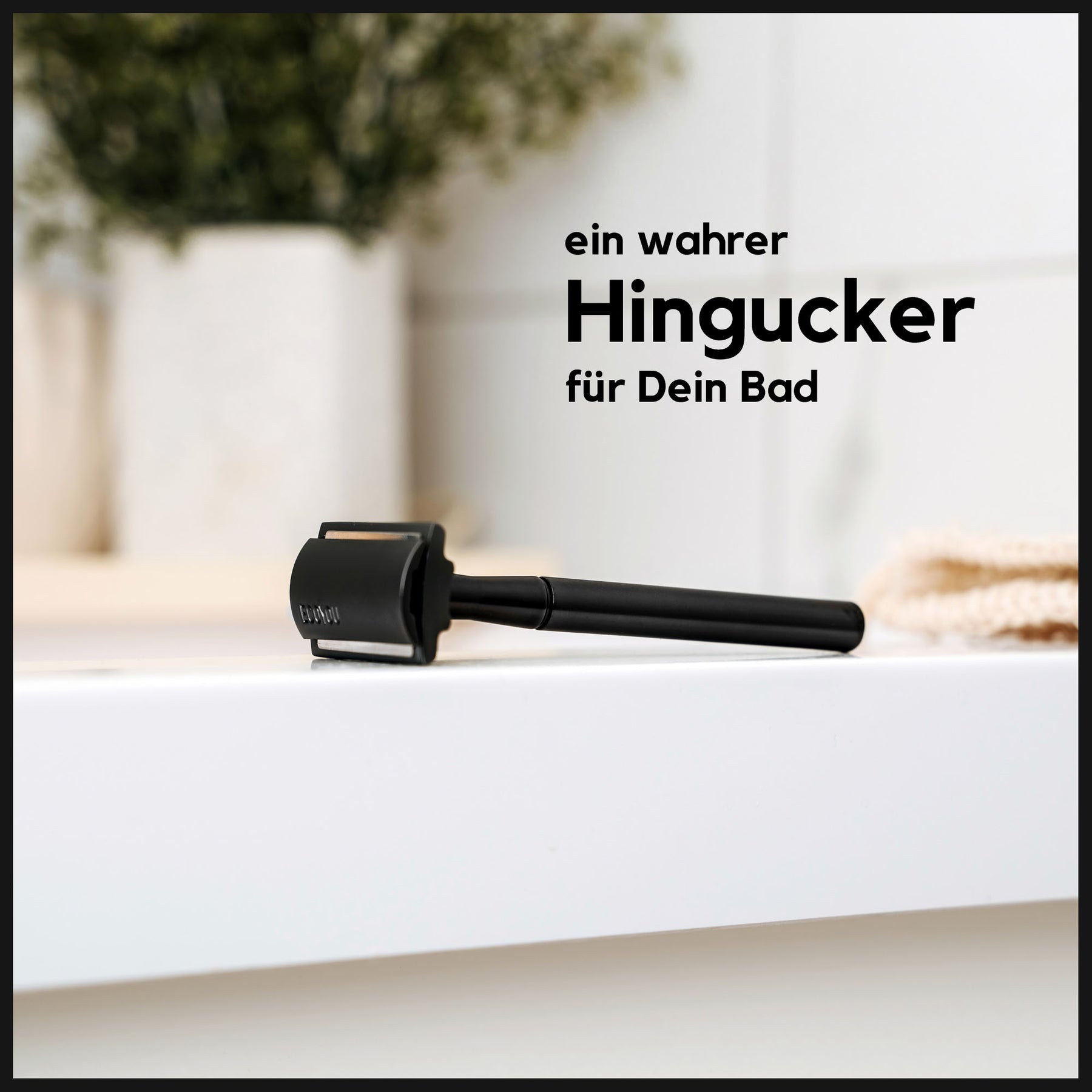 Rasierhobel Metallic - Black - EcoYou