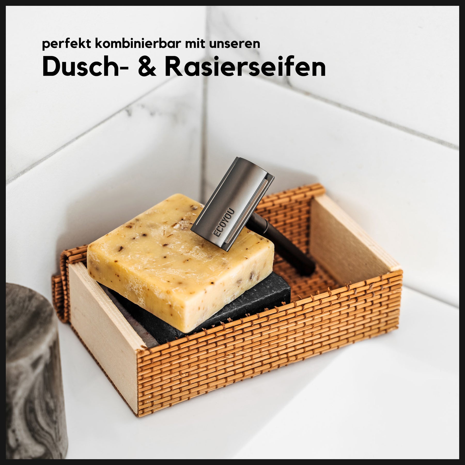 Rasierhobel Metallic - Black - EcoYou