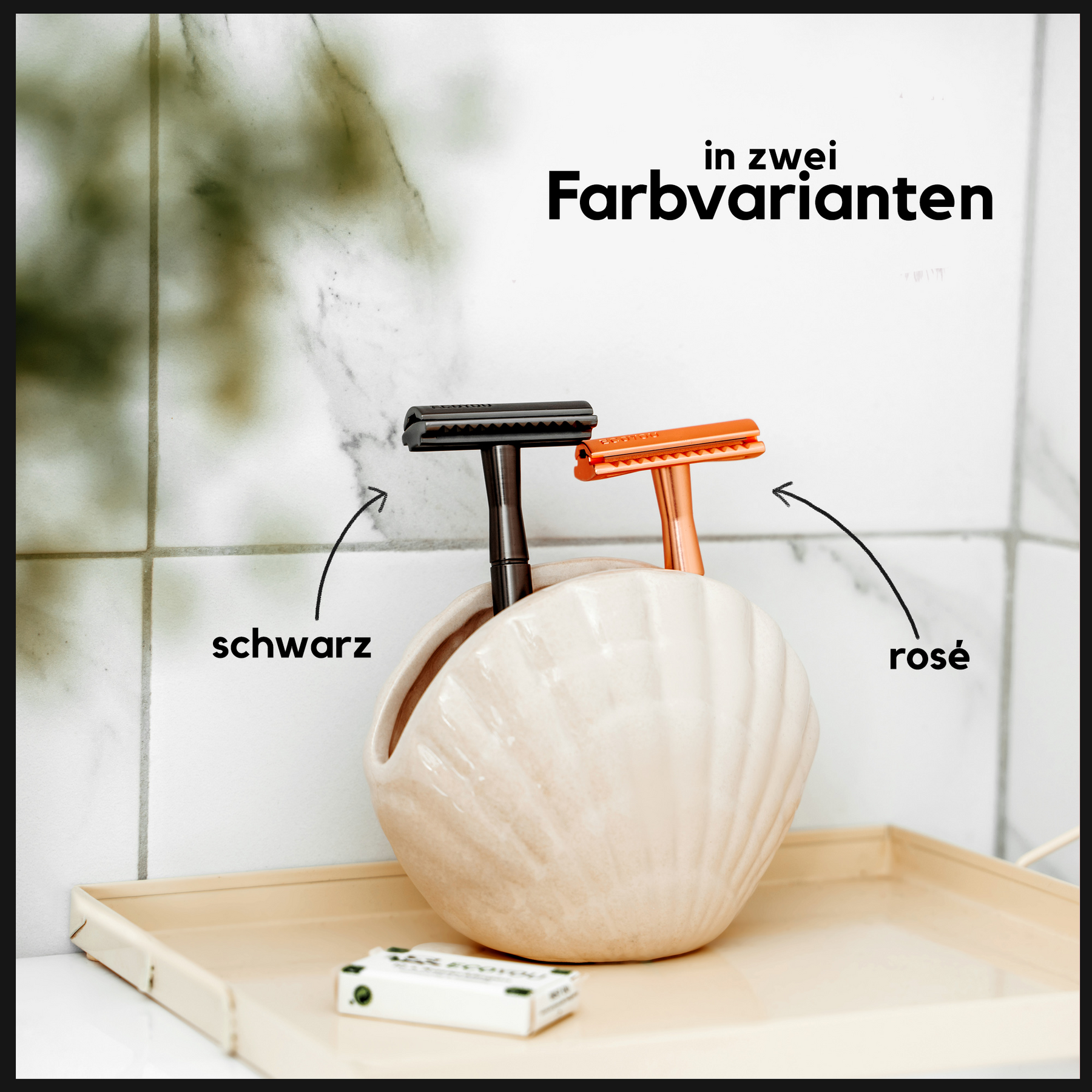 Rasierhobel Metallic - Black - EcoYou