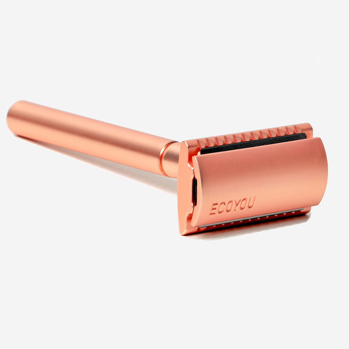 Rasierhobel Metallic - Rosé inkl. 10 Rasierklingen - EcoYou