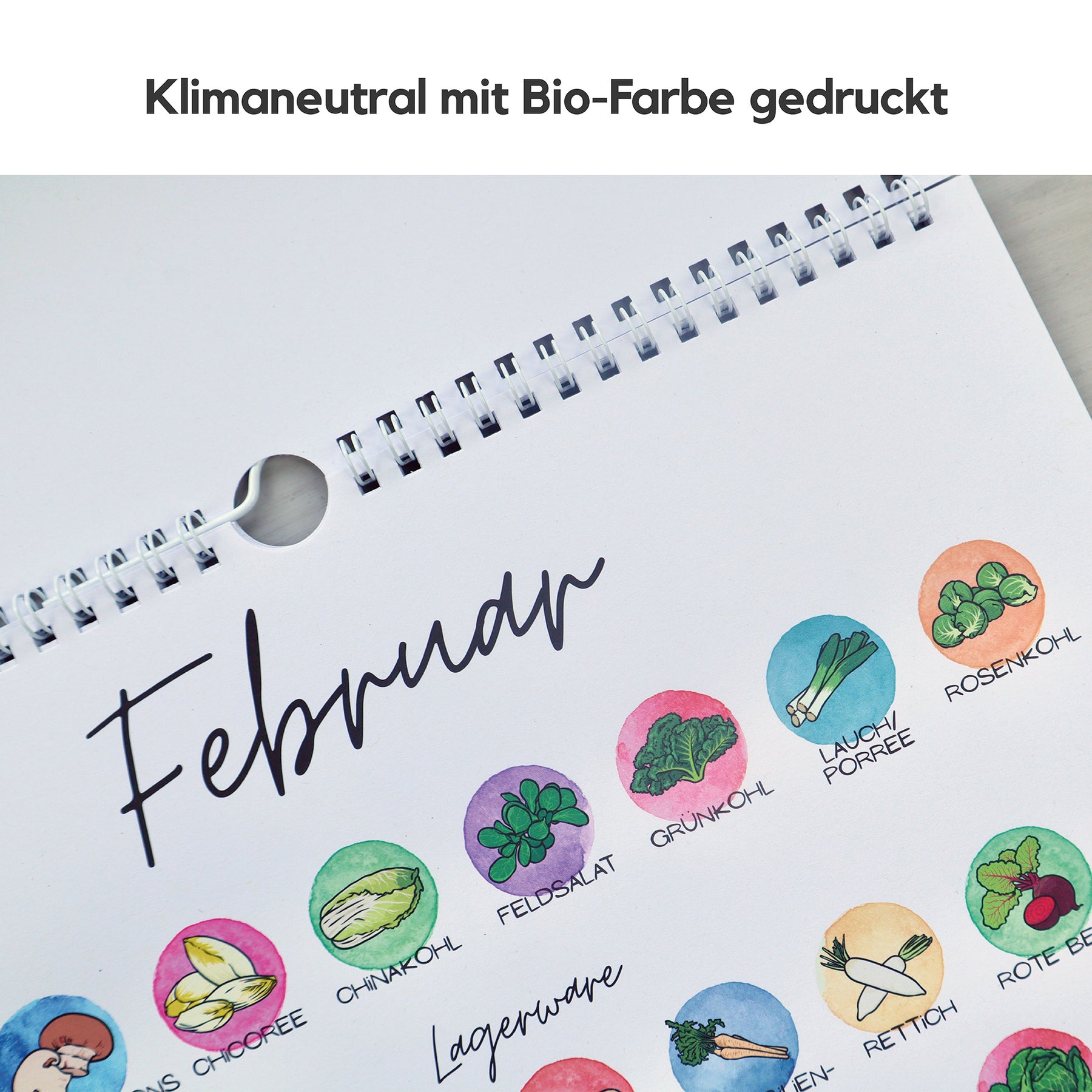 Saisonkalender für Obst und Gemüse A4 - EcoYou