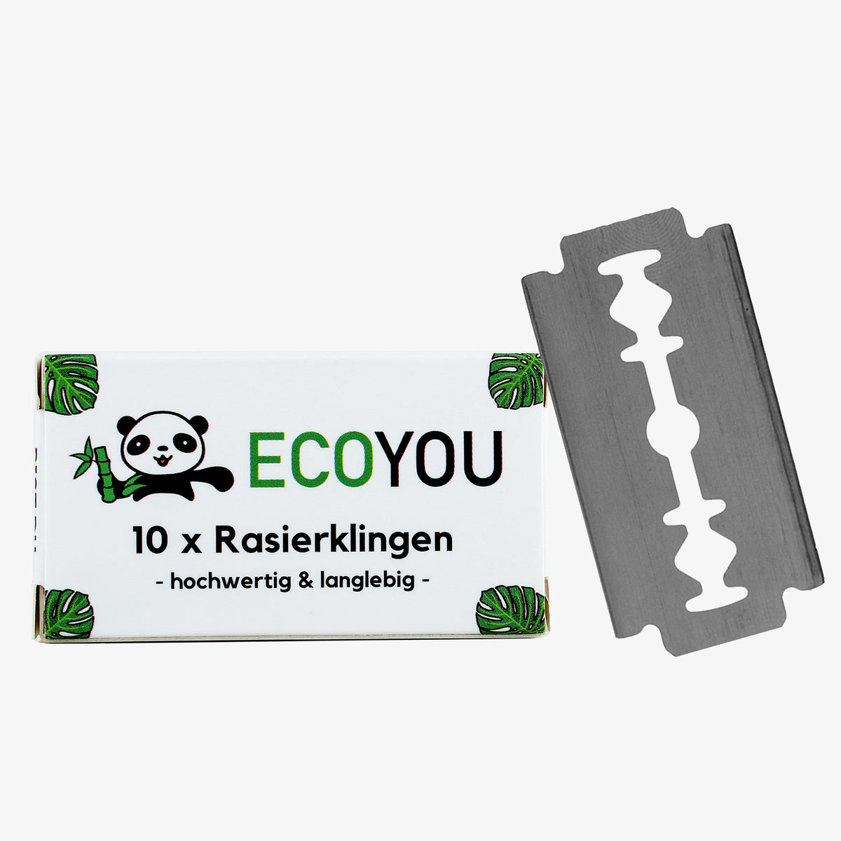 Rasierklingen für Rasierhobel - 10 Klingen - EcoYou