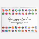 Saisonkalender für Obst und Gemüse A3 oder A4 - EcoYou