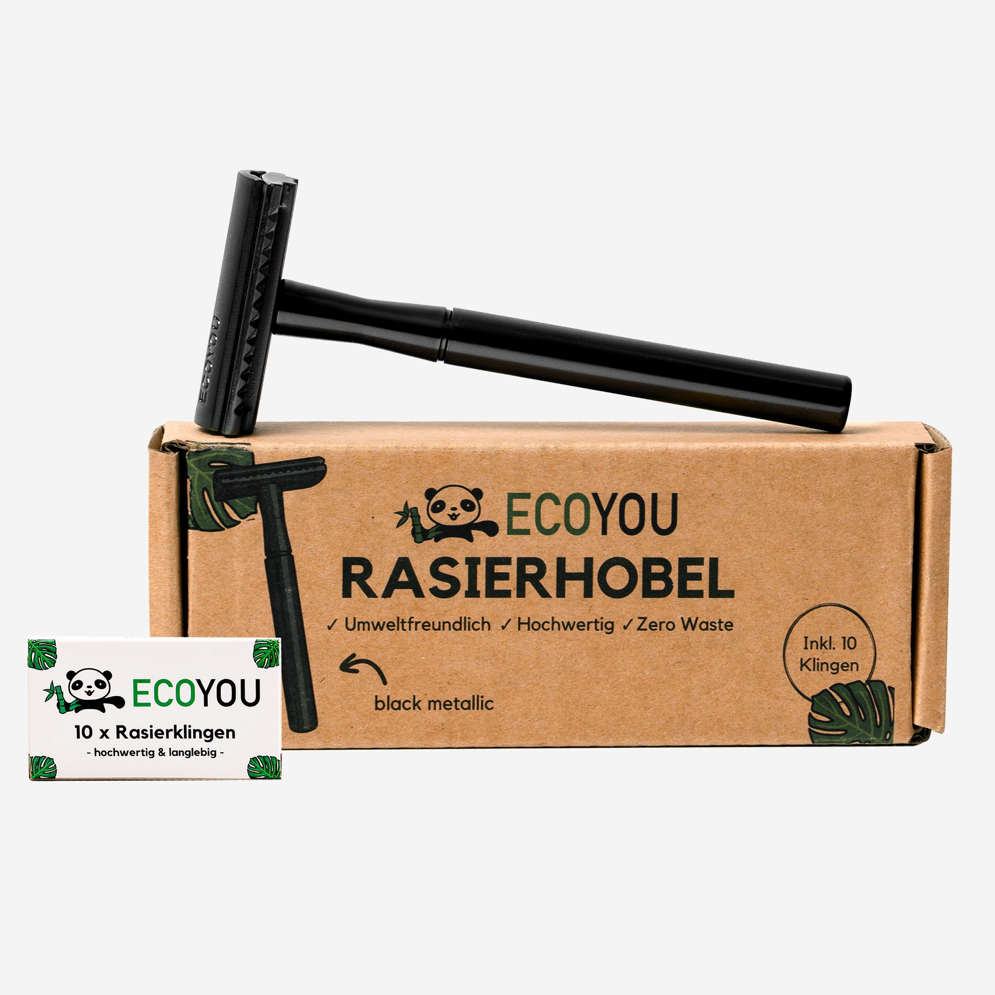 Rasierhobel Metallic - Black - EcoYou